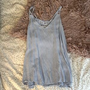 Size medium; SO striped tank top